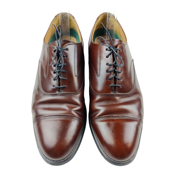 Hanover Master Flex Brown Leather Oxford Dress Shoes Lace Up main image 8